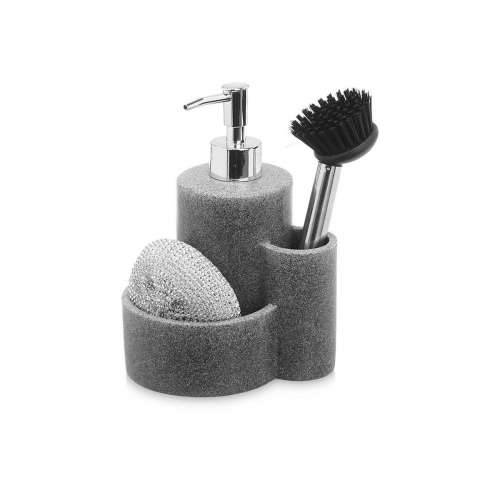 Set za Čišćenje i Spremanje Kinvara B5614B Siva Plastika Polirezin 14 x 18,5 x 12 cm Kuhinja (12 kom.) Cijena