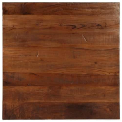 Stolna ploča 70x70x3,8 cm četvrtasta masivno obnovljeno drvo - Obnovljeno drvo (prirodno) 70 x 70 cm 1 38 mm Cijena