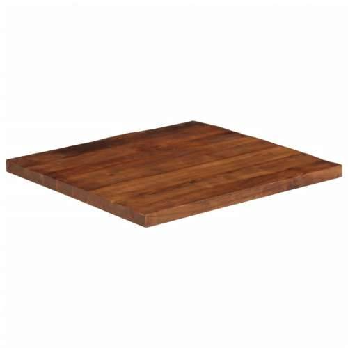Stolna ploča 70x70x3,8 cm četvrtasta masivno obnovljeno drvo - Obnovljeno drvo (prirodno) 70 x 70 cm 1 38 mm Cijena
