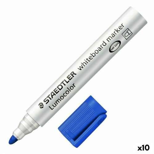 Flomaster Staedtler Bijela ploča Plava Bijela (10 kom.) (1 kom.) Cijena