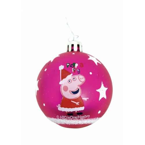 Glob de Crăciun Peppa Pig Cosy corner Fuksija 10 kom. Plastika (Ø 6 cm) Cijena