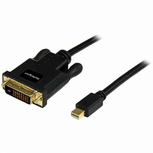 Mini DisplayPort u DVI Adapter Startech MDP2DVIMM6B          (1,8 m) Crna 1.8 m Cijena
