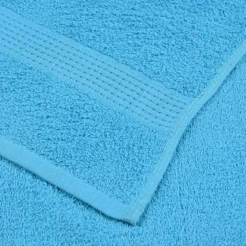 Ručnici za kupanje 10 kom tirkizni 100x150 cm 360gsm 100% pamuk - Tirkizna 100 x 150 cm 10 Cijena