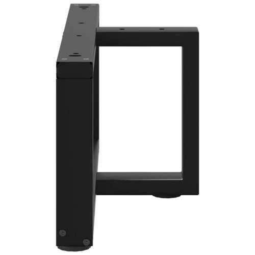 Noge za klub stolić T-oblika 2 kom Crne 70x25x(30-31) cm Čelik - Crna 70 x 25 x (30-31) cm 1 Cijena