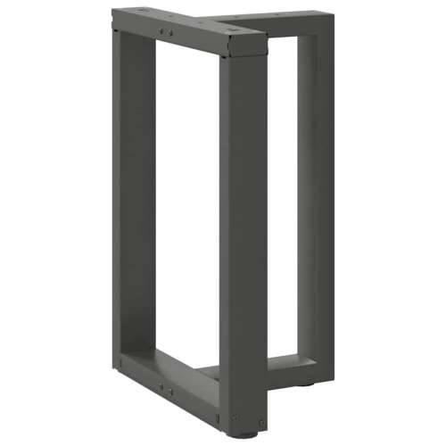 Noge za blagovaonski stol T-oblika 2 kom antracit 60x35x(72-73) cm čelik - Antracit 60 x 35 x (72-73) cm 2 1 Cijena