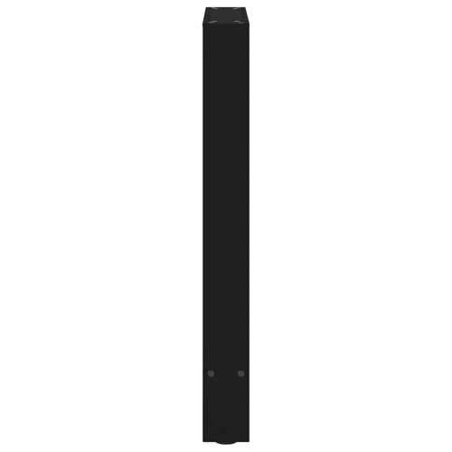 Noge za blagovaonski stol Crne 2 kom 60 x (72-73) cm Čelik - Crna 60 x (72-73) cm 2 1 Cijena