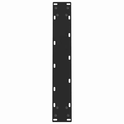 Noge za blagovaonski stol Crne 2 kom 60 x (72-73) cm Čelik - Crna 60 x (72-73) cm 2 1 Cijena