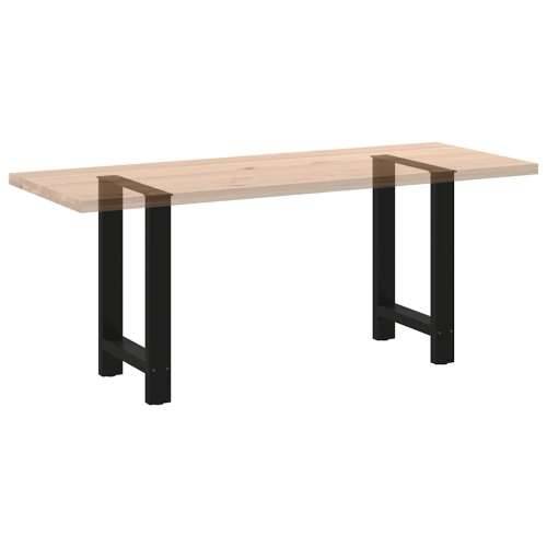 Noge za blagovaonski stol Crne 2 kom 60 x (72-73) cm Čelik - Crna 60 x (72-73) cm 2 1 Cijena