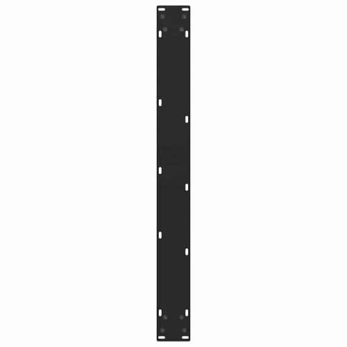 Noge za blagovaonski stol Crne 2 kom 80 x (72-73) cm Čelik - Crna 80 x (72-73) cm 2 1 Cijena