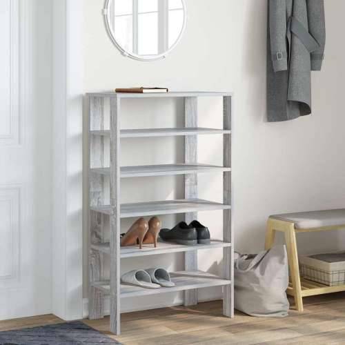 Stalak za cipele boja hrasta 61x32x105 cm konstruirano drvo - Sivi hrast sonoma 1 105 cm Cijena
