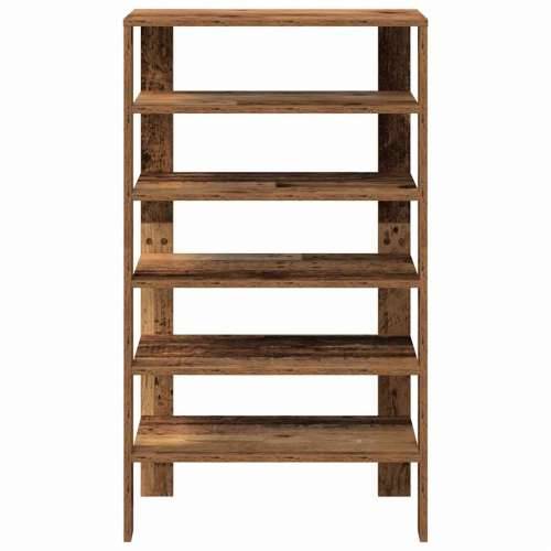 Stalak za cipele boja staro drvo 61x32x105 cm konstruirano drvo - Staro drvo 1 105 cm Cijena