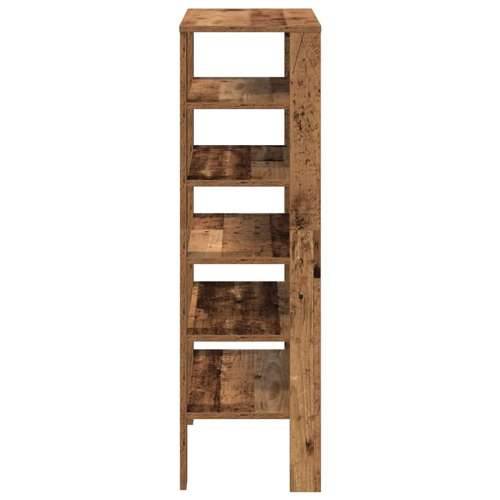 Stalak za cipele boja staro drvo 61x32x105 cm konstruirano drvo - Staro drvo 1 105 cm Cijena