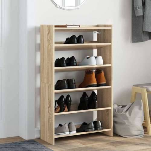 Stalak za cipele boja hrasta 60x25x100 cm konstruirano drvo - sonoma hrast 1 100 cm 60 cm Cijena