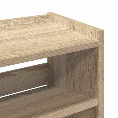 Stalak za cipele boja hrasta 60x25x100 cm konstruirano drvo - sonoma hrast 1 100 cm 60 cm Cijena