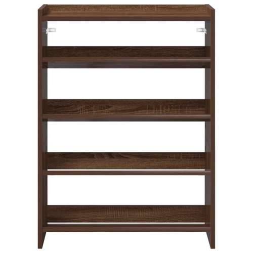 Stalak za cipele boja hrasta 60x25x81 cm konstruirano drvo - Smeđi hrast 1 81 cm 60 cm Cijena
