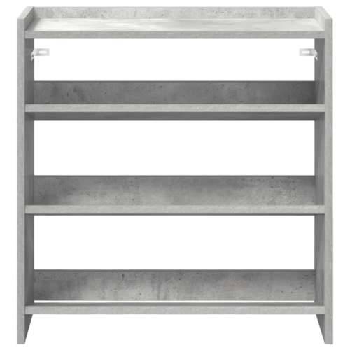 Stalak za cipele boja betona 60x25x62 cm konstruirano drvo - Beton siva 1 62 cm 60 cm Cijena