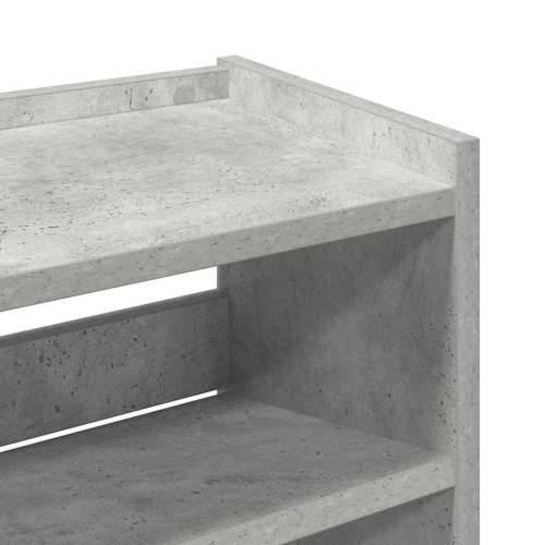 Stalak za cipele boja betona 60x25x62 cm konstruirano drvo - Beton siva 1 62 cm 60 cm Cijena