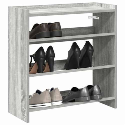 Stalak za cipele boja hrasta 60x25x62 cm konstruirano drvo - Sivi hrast sonoma 1 62 cm 60 cm Cijena