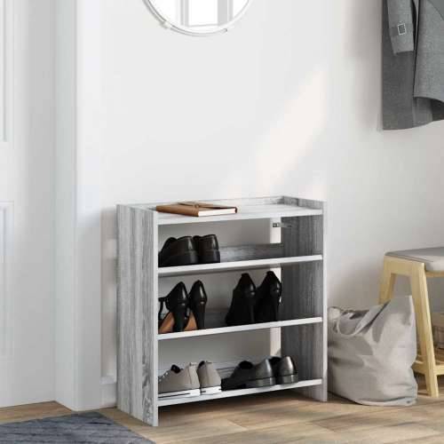 Stalak za cipele boja hrasta 60x25x62 cm konstruirano drvo - Sivi hrast sonoma 1 62 cm 60 cm Cijena