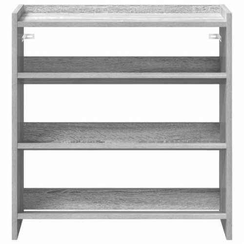 Stalak za cipele boja hrasta 60x25x62 cm konstruirano drvo - Sivi hrast sonoma 1 62 cm 60 cm Cijena