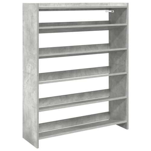 Stalak za cipele boja betona 80x25x100 cm konstruirano drvo - Beton siva 1 100 cm 80 cm Cijena