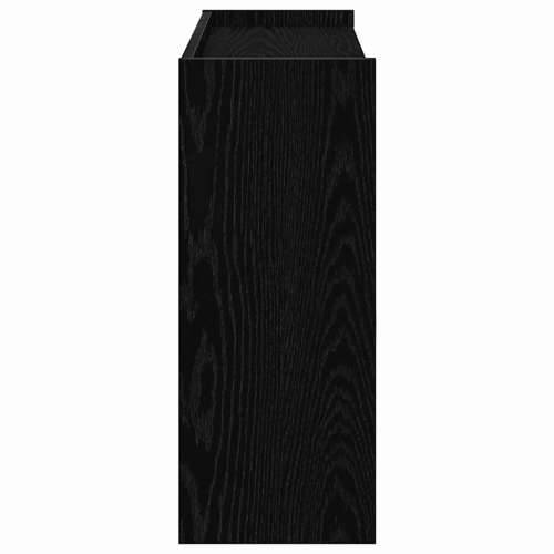 Stalak za cipele crni 80x25x62 cm od konstruiranog drva - Crna 1 62 cm 80 cm Cijena