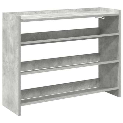 Stalak za cipele boja betona 80x25x62 cm konstruirano drvo - Beton siva 1 62 cm 80 cm Cijena