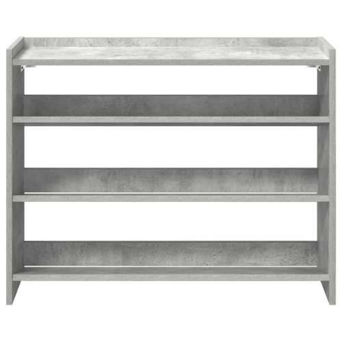 Stalak za cipele boja betona 80x25x62 cm konstruirano drvo - Beton siva 1 62 cm 80 cm Cijena