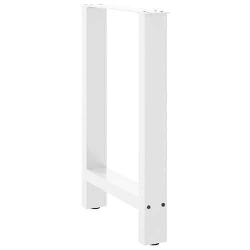 Noge za blagovaonski stol bijele 2 kom 60 x (72-73) cm čelik - Bijela 60 x (72-73) cm 2 1 Cijena