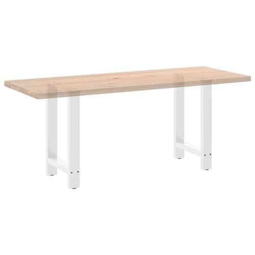 Noge za blagovaonski stol bijele 2 kom 60 x (72-73) cm čelik - Bijela 60 x (72-73) cm 2 1 Cijena