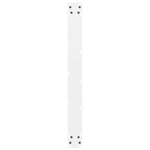 Noge za blagovaonski stol bijele 2 kom 80 x (72-73) cm čelik - Bijela 80 x (72-73) cm 2 1 Cijena