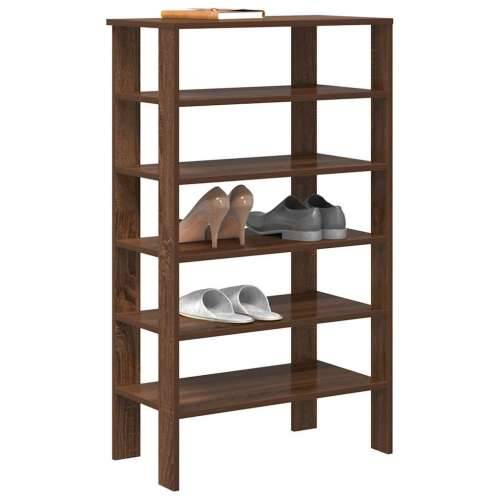 Stalak za cipele boja hrasta 61x32x105 cm konstruirano drvo - Smeđi hrast 1 105 cm Cijena