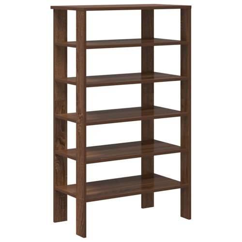 Stalak za cipele boja hrasta 61x32x105 cm konstruirano drvo - Smeđi hrast 1 105 cm Cijena