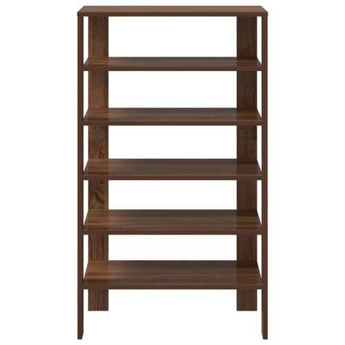 Stalak za cipele boja hrasta 61x32x105 cm konstruirano drvo - Smeđi hrast 1 105 cm Cijena