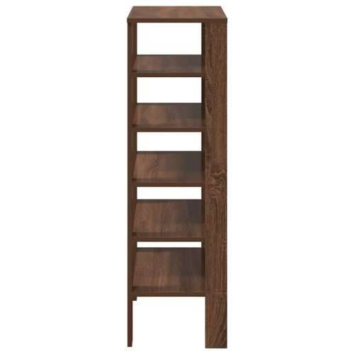 Stalak za cipele boja hrasta 61x32x105 cm konstruirano drvo - Smeđi hrast 1 105 cm Cijena