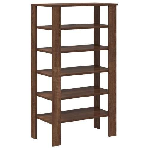 Stalak za cipele boja hrasta 61x32x105 cm konstruirano drvo - Smeđi hrast 1 105 cm Cijena