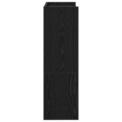 Stalak za cipele crni 60x25x81 cm od konstruiranog drva - Crna 1 81 cm 60 cm Cijena