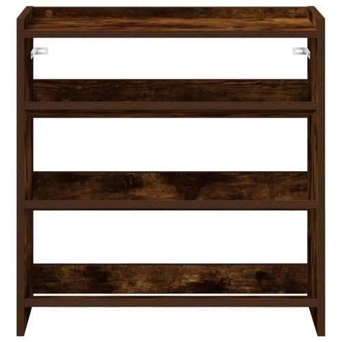 Stalak za cipele boja hrasta 60x25x62 cm konstruirano drvo - Dimljeni hrast 1 62 cm 60 cm Cijena
