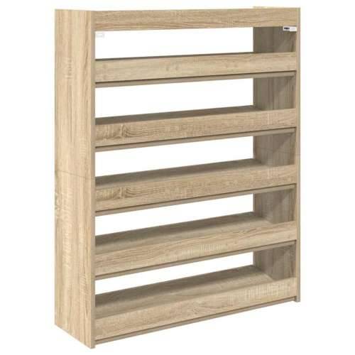 Stalak za cipele boja hrasta 80x25x100 cm konstruirano drvo - sonoma hrast 1 100 cm 80 cm Cijena
