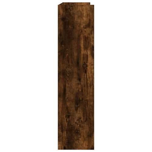 Stalak za cipele boja hrasta 80x25x100 cm konstruirano drvo - Dimljeni hrast 1 100 cm 80 cm Cijena