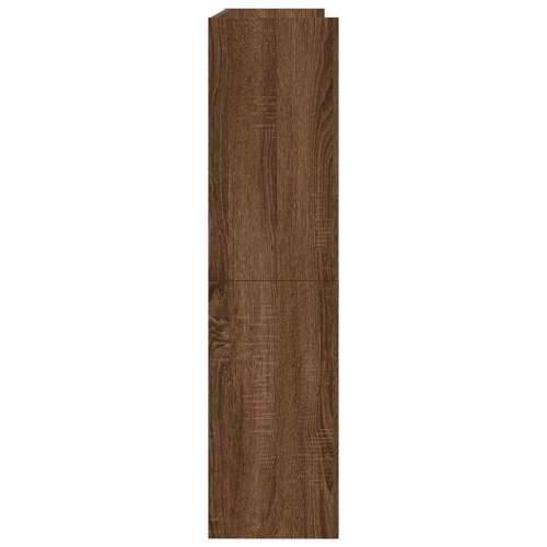 Stalak za cipele boja hrasta 80x25x100 cm konstruirano drvo - Smeđi hrast 1 100 cm 80 cm Cijena