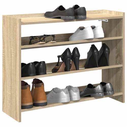 Stalak za cipele boja hrasta 80x25x62 cm konstruirano drvo - sonoma hrast 1 62 cm 80 cm Cijena