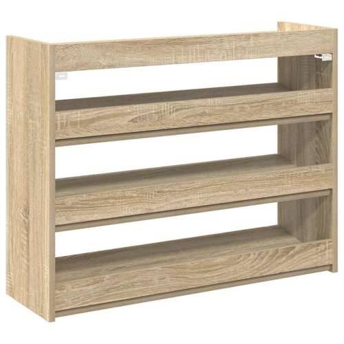 Stalak za cipele boja hrasta 80x25x62 cm konstruirano drvo - sonoma hrast 1 62 cm 80 cm Cijena