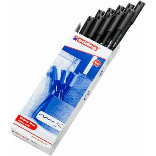 Flomaster Edding 1200 Crna (10 kom.) Cijena