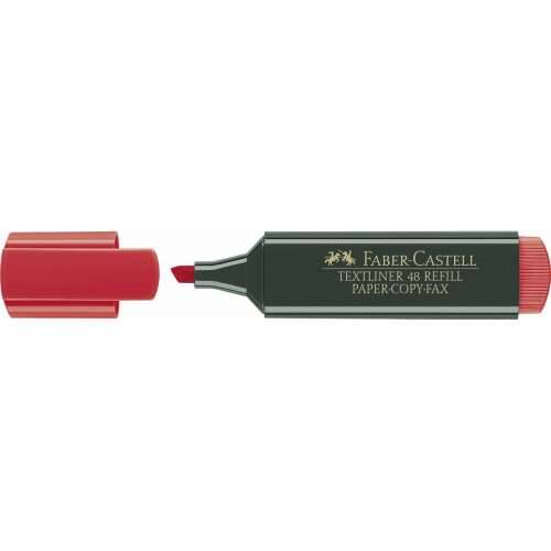 Marker Faber-Castell TEXTLINER 48 Crvena (10 kom.) Cijena
