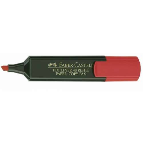 Marker Faber-Castell TEXTLINER 48 Crvena (10 kom.) Cijena