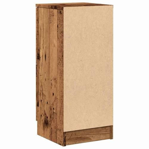 Komoda boja staro drvo 30 x 30 x 70 cm od konstruiranog drva - Staro drvo 1 Cijena