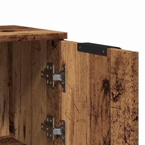 Komoda boja staro drvo 30 x 30 x 70 cm od konstruiranog drva - Staro drvo 1 Cijena
