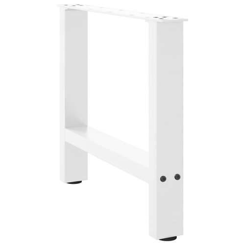 Noge za klub stolić bijele 2 kom 60 x (42-43) cm čelik - Bijela 60 x (42-43) cm 2 1 Cijena