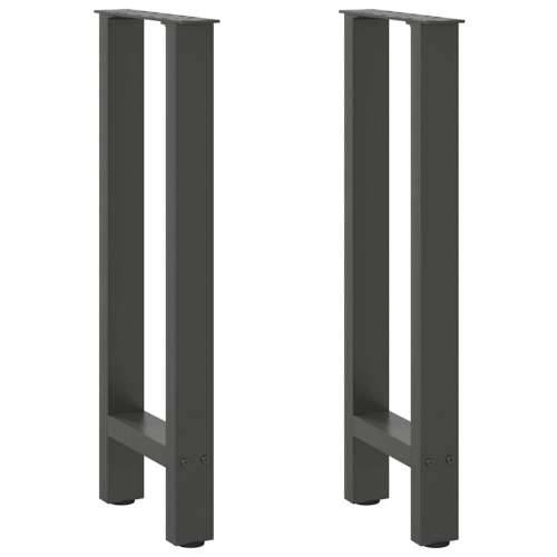 Noge stolića za kavu 2 kom antracit 38x(72-73) cm čelik - Antracit 38 x (72-73) cm 2 1 Cijena